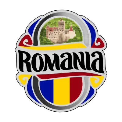 Mgs123-castelul bran romania, magnet frigider